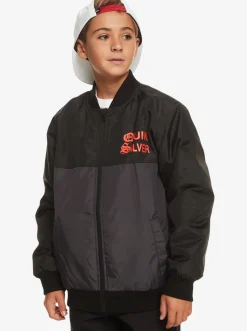 Quiksilver Jackets|Boy'S 8-16 Radical Times Jacket Black