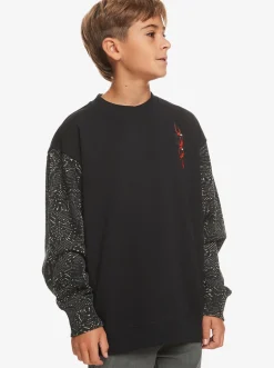 Quiksilver Sweatshirts & Hoodies|Boy'S 8-16 Radical Times Sweatshirt Black