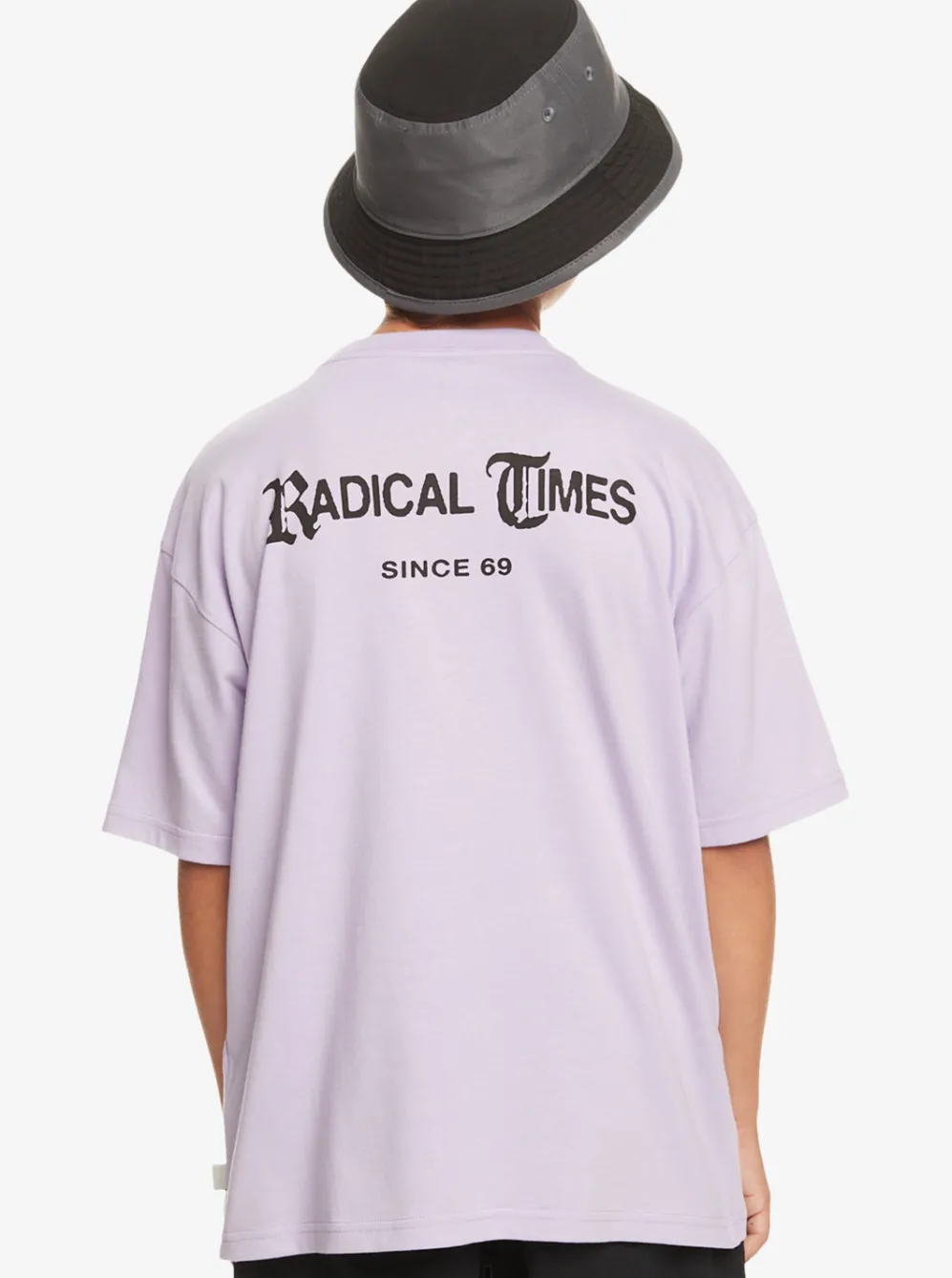 Quiksilver Tees|Boy'S 8-16 Radical Times T-Shirt Purple Rose