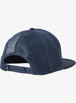 Quiksilver Hats|Boy'S 8-16 Rat Pack Trucker Hat Navy Blazer