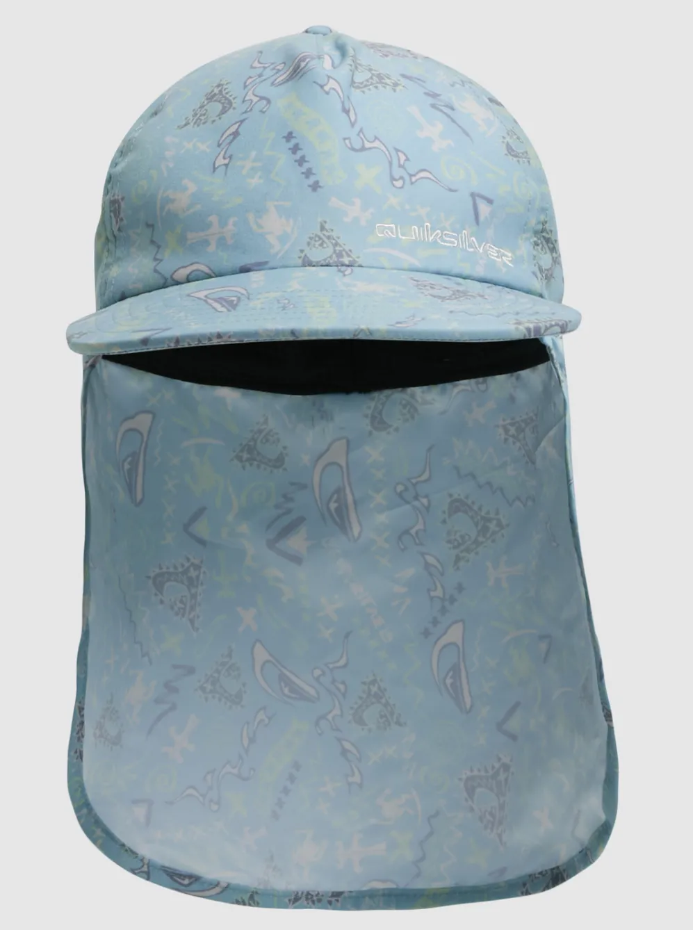 Quiksilver Hats|Boy'S 8-16 Ray Master Neck Protection Cap Pastel Turquoise Next Gen 233