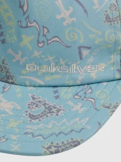 Quiksilver Hats|Boy'S 8-16 Ray Master Neck Protection Cap Pastel Turquoise Next Gen 233