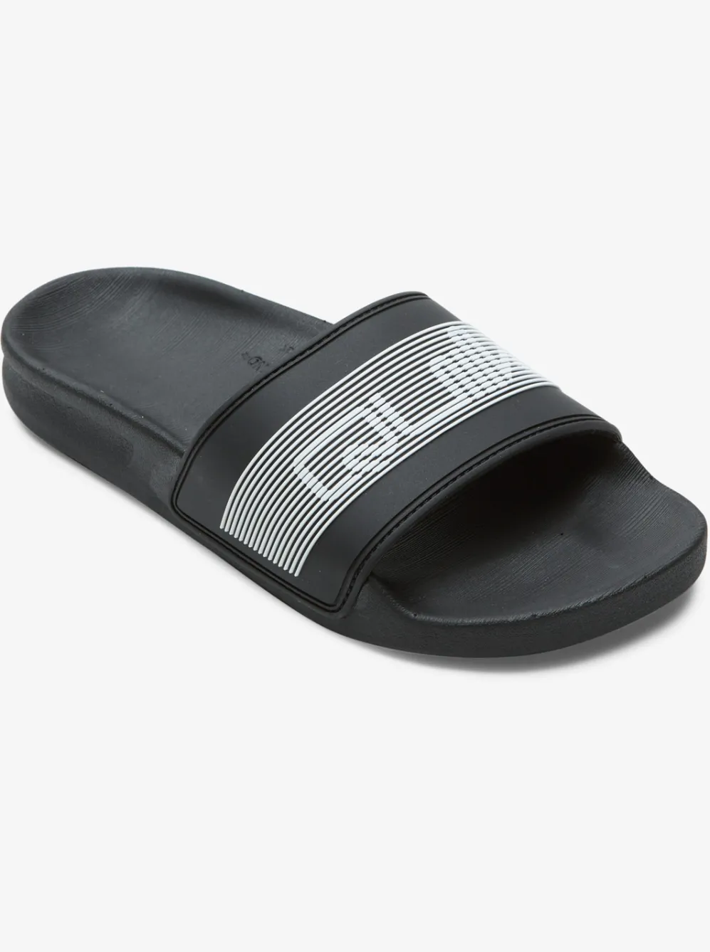 Quiksilver Sandals|Boy'S 8-16 Rivi Wordmark Slide Sandals Black 2