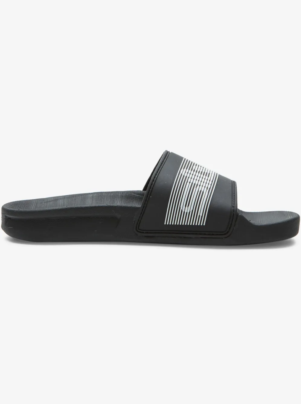 Quiksilver Sandals|Boy'S 8-16 Rivi Wordmark Slide Sandals Black 2