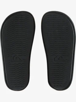 Quiksilver Sandals|Boy'S 8-16 Rivi Wordmark Slide Sandals Black 2