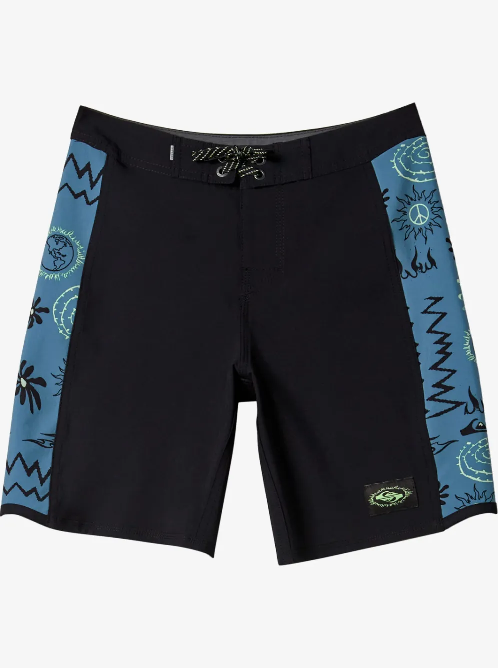 Quiksilver Shorts|Boy'S 8-16 Surfsilk Radical Arch 16" Boardshorts Black