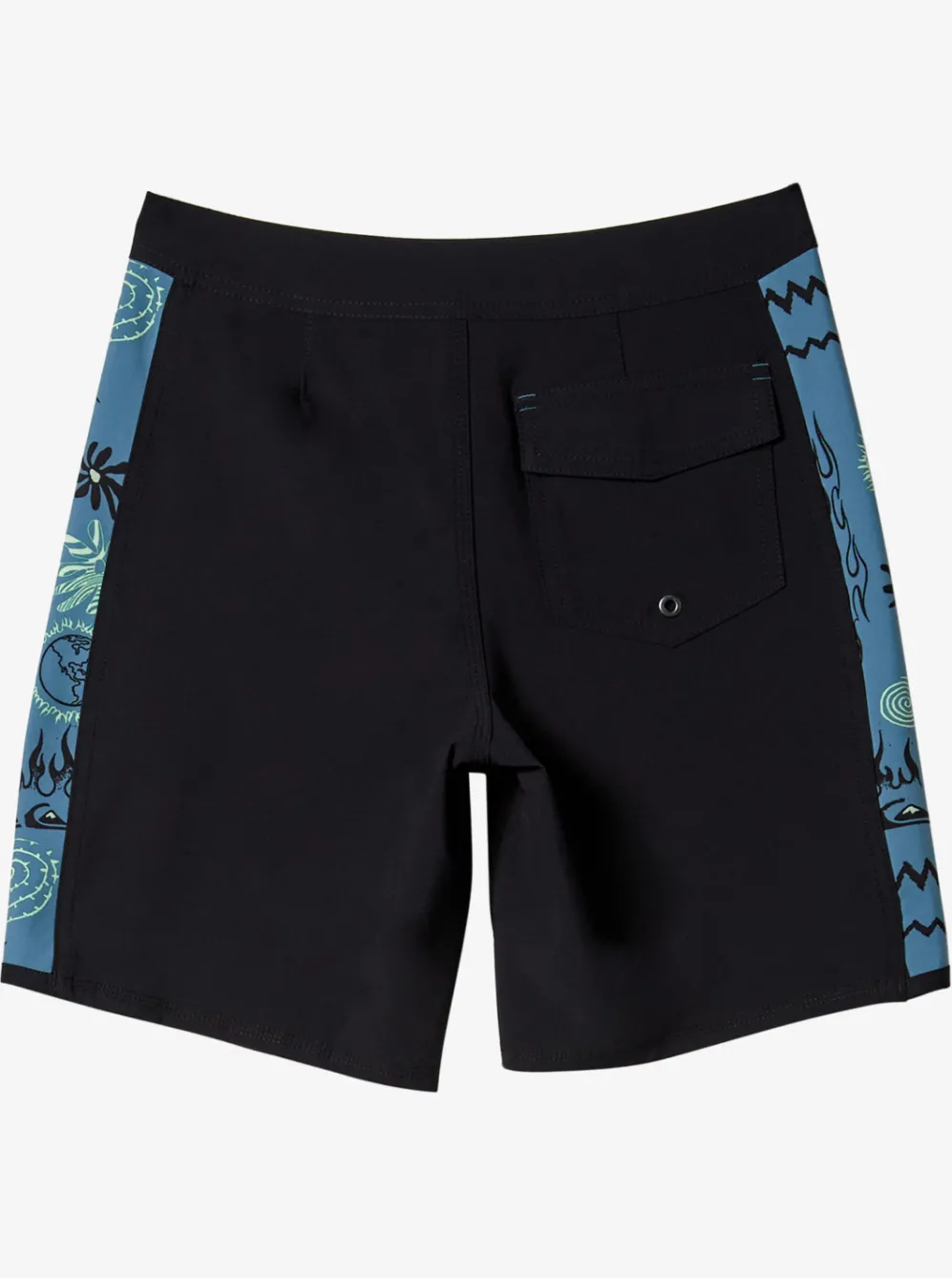 Quiksilver Shorts|Boy'S 8-16 Surfsilk Radical Arch 16" Boardshorts Black