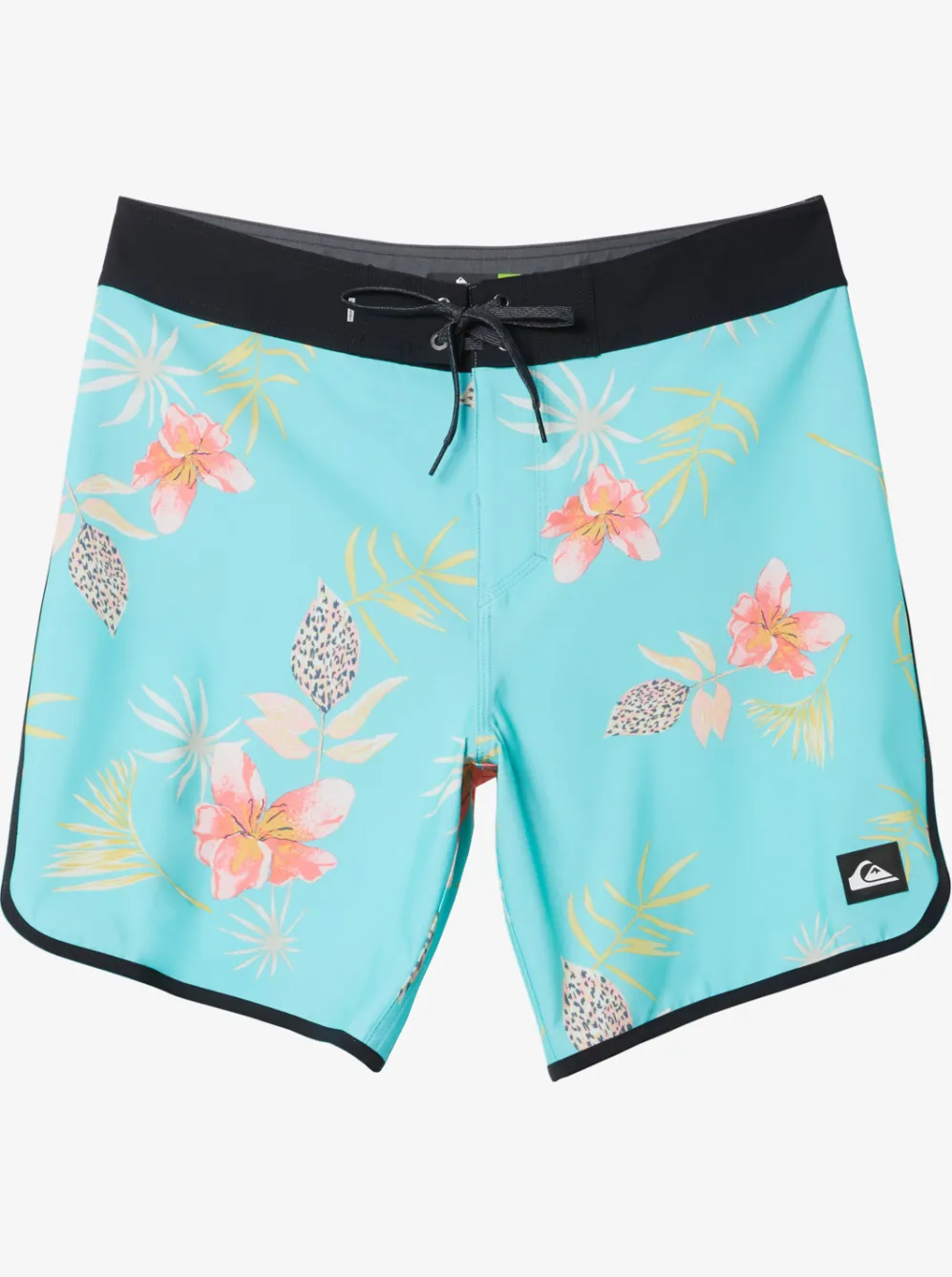 Quiksilver Shorts|Boy'S 8-16 Surfsilk Scallop 17" Boardshorts Blue Radiance