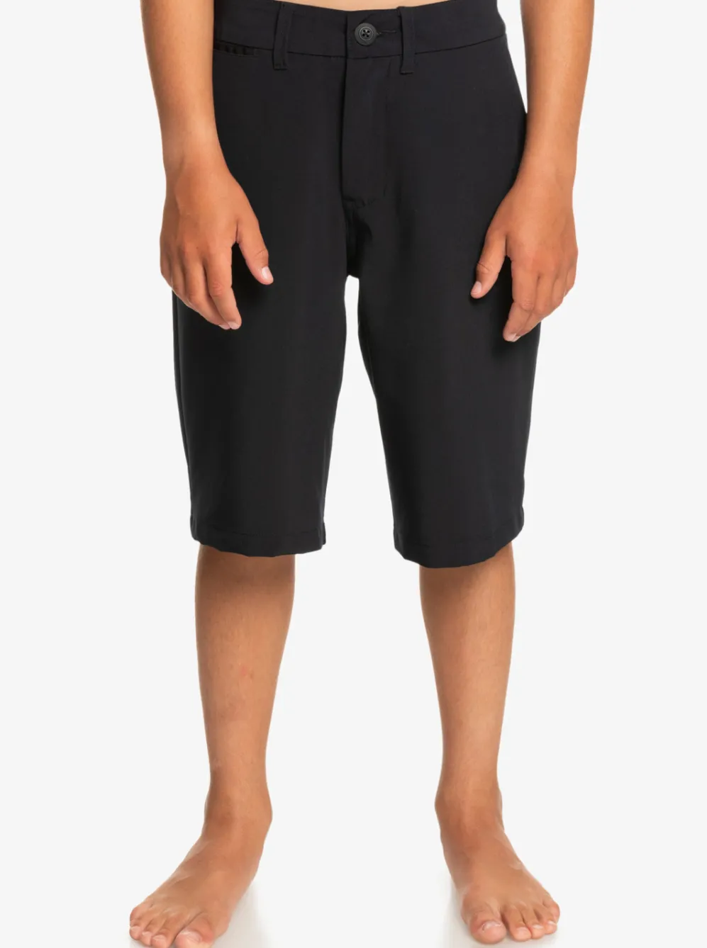 Quiksilver Shorts|Boy'S 8-16 Union Amphibian 19" Hybrid Shorts Black