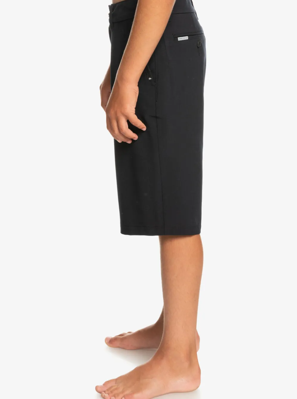 Quiksilver Shorts|Boy'S 8-16 Union Amphibian 19" Hybrid Shorts Black