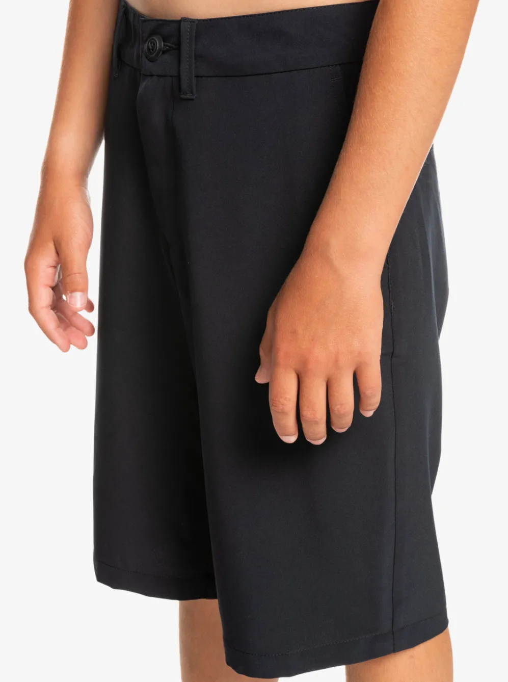 Quiksilver Shorts|Boy'S 8-16 Union Amphibian 19" Hybrid Shorts Black