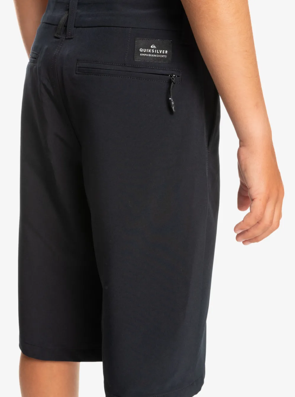 Quiksilver Shorts|Boy'S 8-16 Union Amphibian 19" Hybrid Shorts Black