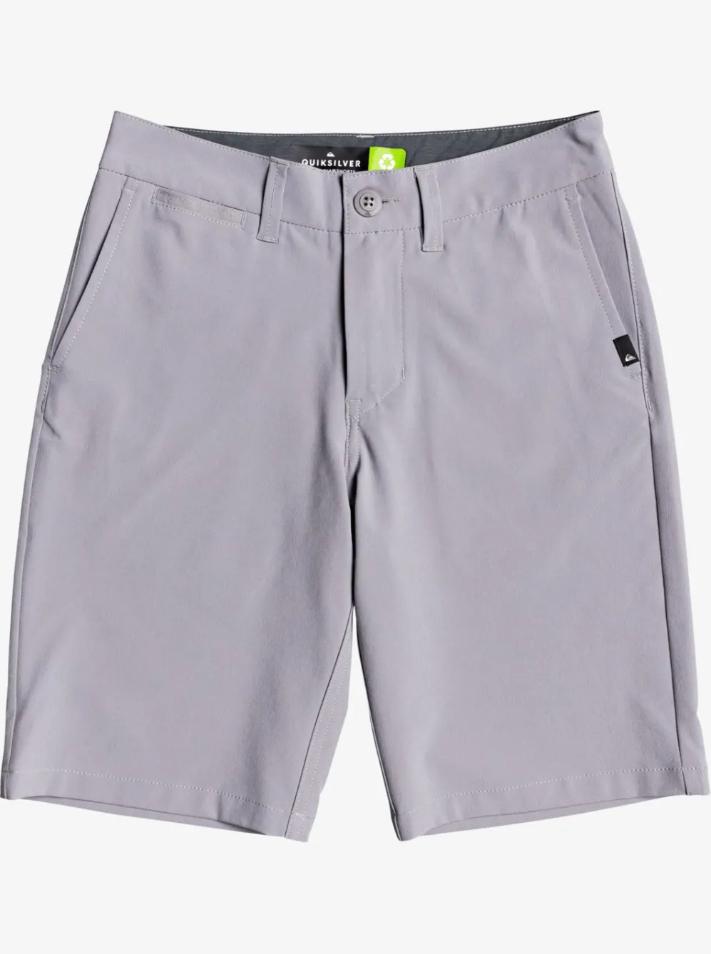 Quiksilver Shorts|Boy'S 8-16 Union Amphibian 19" Hybrid Shorts Sleet