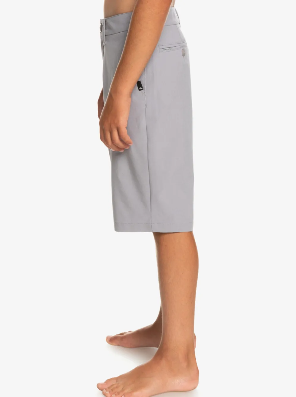 Quiksilver Shorts|Boy'S 8-16 Union Amphibian 19" Hybrid Shorts Sleet