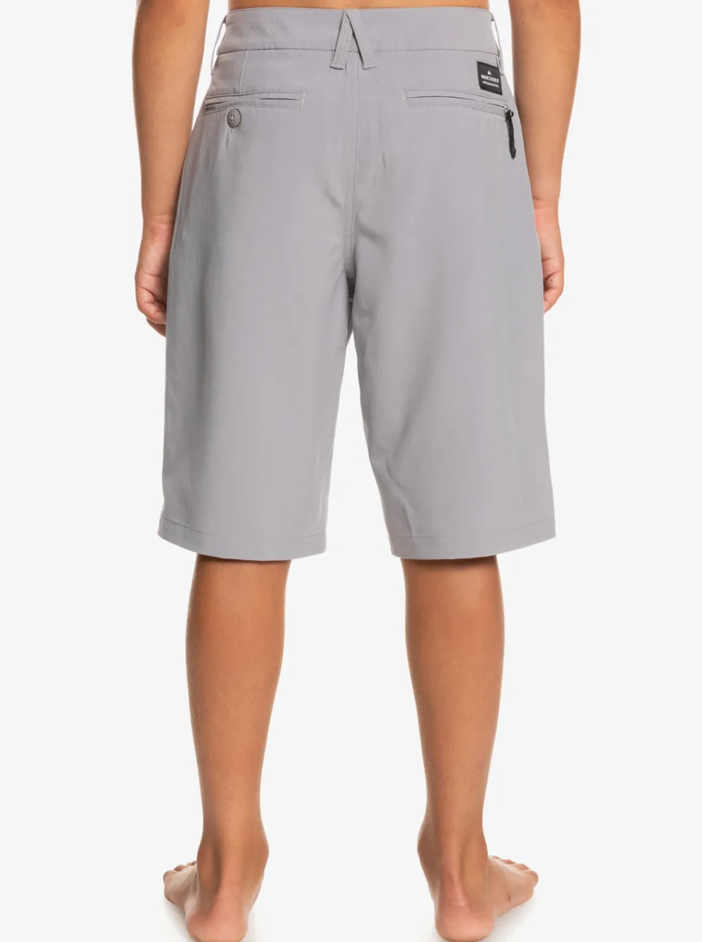 Quiksilver Shorts|Boy'S 8-16 Union Amphibian 19" Hybrid Shorts Sleet