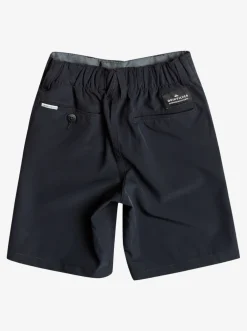 Quiksilver Shorts|Boy'S 2-7 Union Amphibian 14" Hybrid Shorts Black