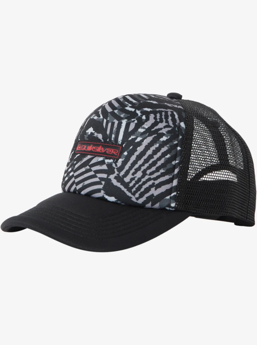 Quiksilver Hats|Boy'S 8-16 Vulture Coop Trucker Hat Jet Black