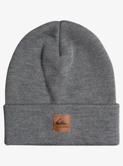 Quiksilver Accessories|Brigade Fold-Over Beanie Heather Grey