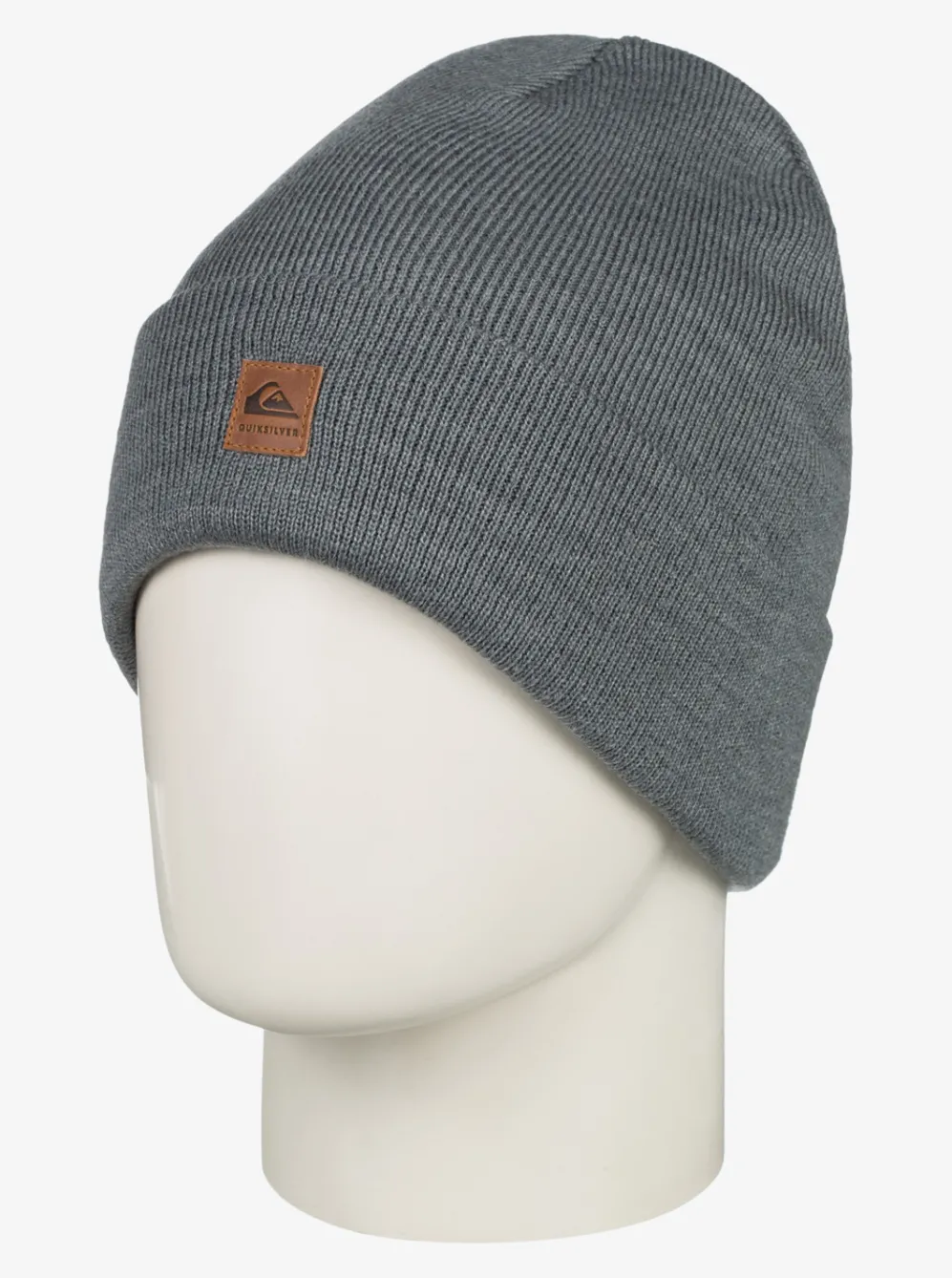 Quiksilver Accessories|Brigade Fold-Over Beanie Heather Grey