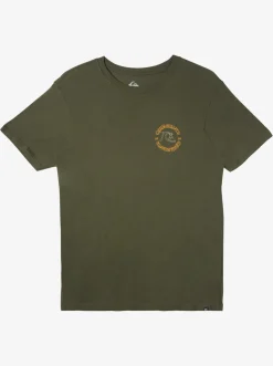 Quiksilver Tees|Bubble Outline T-Shirt Climbing Ivy