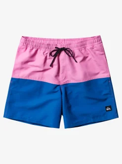 Quiksilver Elastic Waist|Butt Logo 17" Volleys Moonlite Mauve