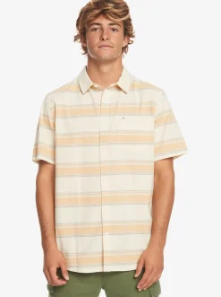 Quiksilver Shirts & Polos|Cali Sunrise Short Sleeve Shirt Birch Cali