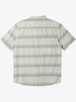 Quiksilver Shirts & Polos|Cali Sunrise Short Sleeve Shirt Plaza Taupe Cali