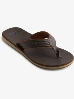 Quiksilver Sandals|Carver Nubuck Sandals Demitasse - Solid