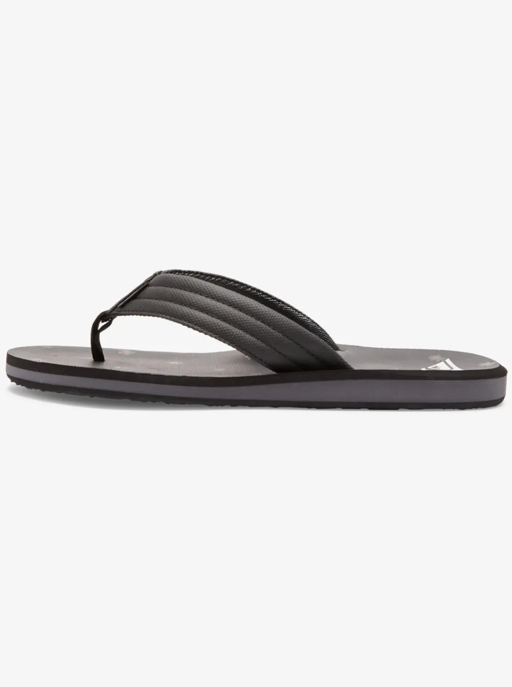 Quiksilver Sandals|Carver Print Sandals Black 4