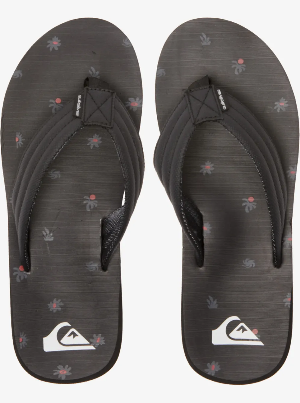 Quiksilver Sandals|Carver Print Sandals Black 4