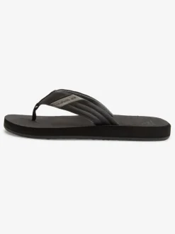 Quiksilver Sandals|Carver Tropics Sandals Black/Black/Grey