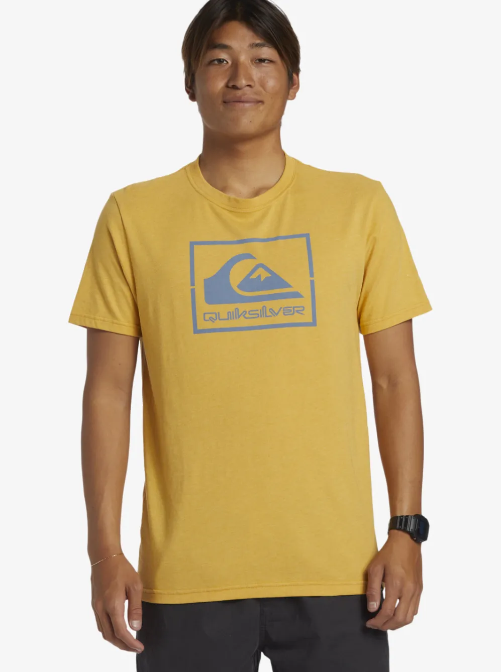 Quiksilver Tees|Casual Encounter T-Shirt Bright Gold Heather