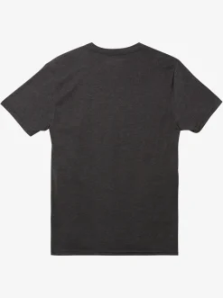 Quiksilver Tees|Casual Encounter T-Shirt Charcoal Heather