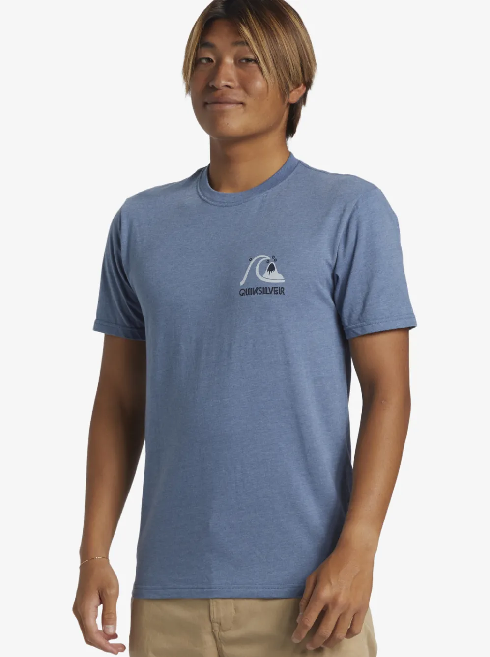 Quiksilver Tees|Circle Back T-Shirt Bering Sea Heather