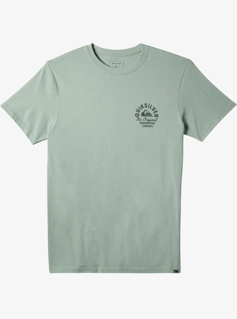Quiksilver Tees|Circled Script T-Shirt Iceberg Green