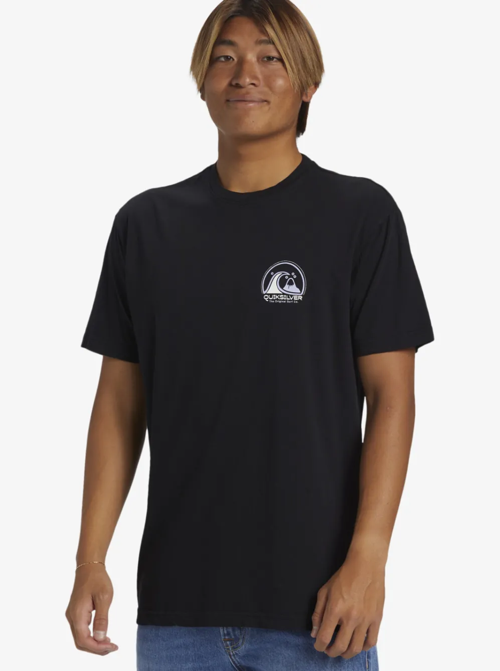 Quiksilver Tees|Clean Circle T-Shirt Black