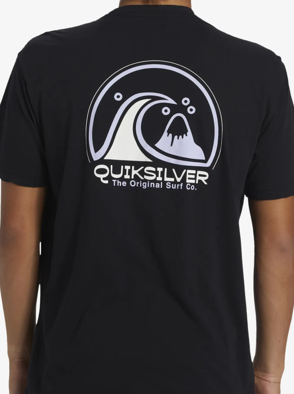 Quiksilver Tees|Clean Circle T-Shirt Black