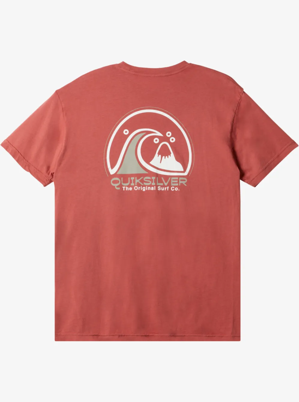 Quiksilver Tees|Clean Circle T-Shirt Mineral Red