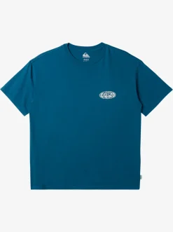 Quiksilver Tees|Clear Mind T-Shirt Moroccan Blue