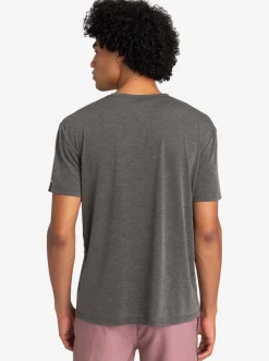 Quiksilver Tees|Coastal Run T-Shirt Black Heather