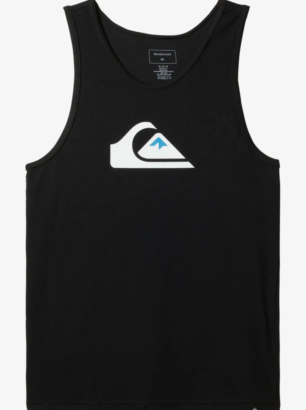 Quiksilver Tees|Comp Logo Tank Top Black