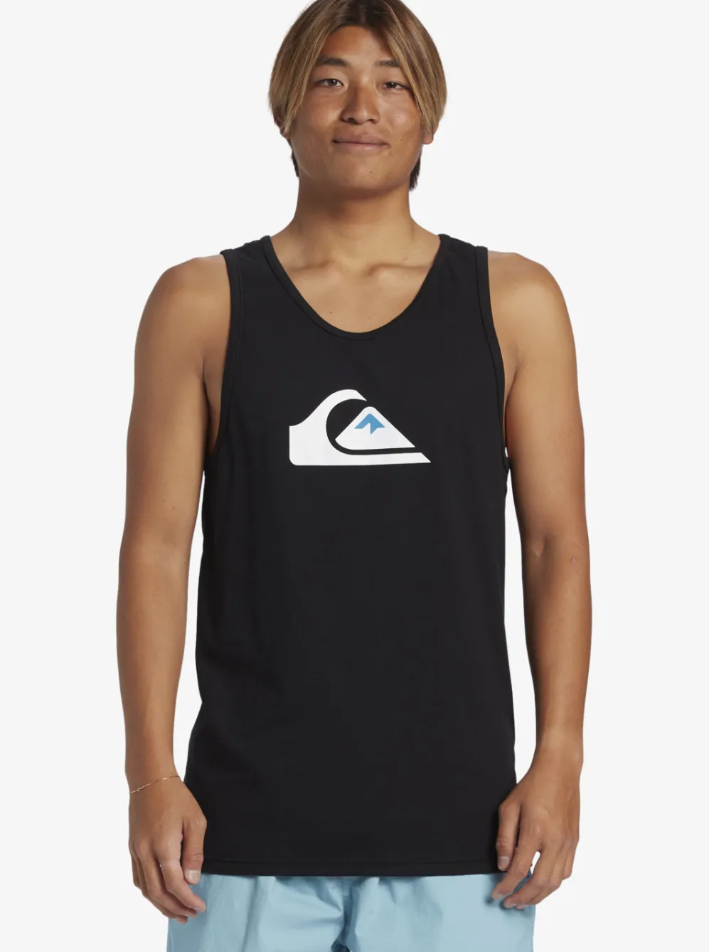 Quiksilver Tees|Comp Logo Tank Top Black