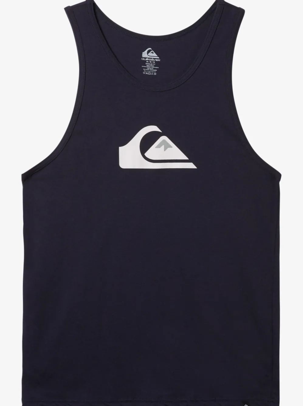 Quiksilver Tees|Comp Logo Tank Top Navy Blazer