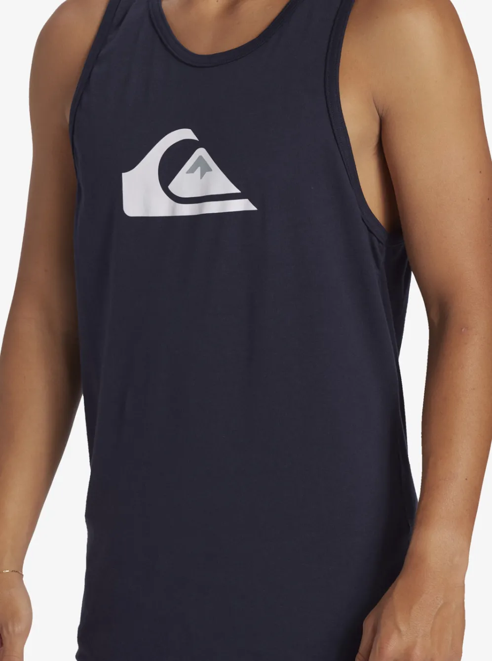 Quiksilver Tees|Comp Logo Tank Top Navy Blazer