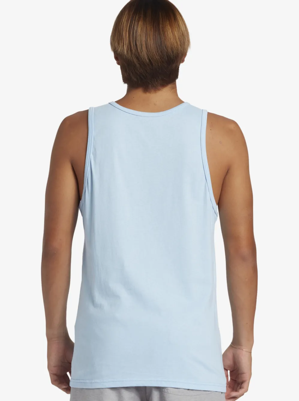 Quiksilver Tees|Comp Logo Tank Top Clear Sky