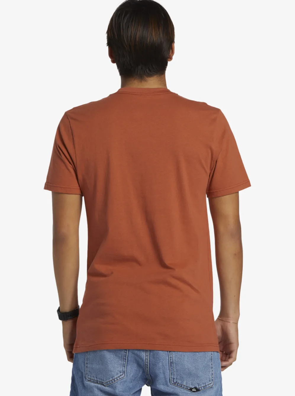 Quiksilver Tees|Comp Logo T-Shirt Baked Clay