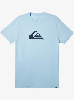 Quiksilver Tees|Comp Logo T-Shirt Clear Sky