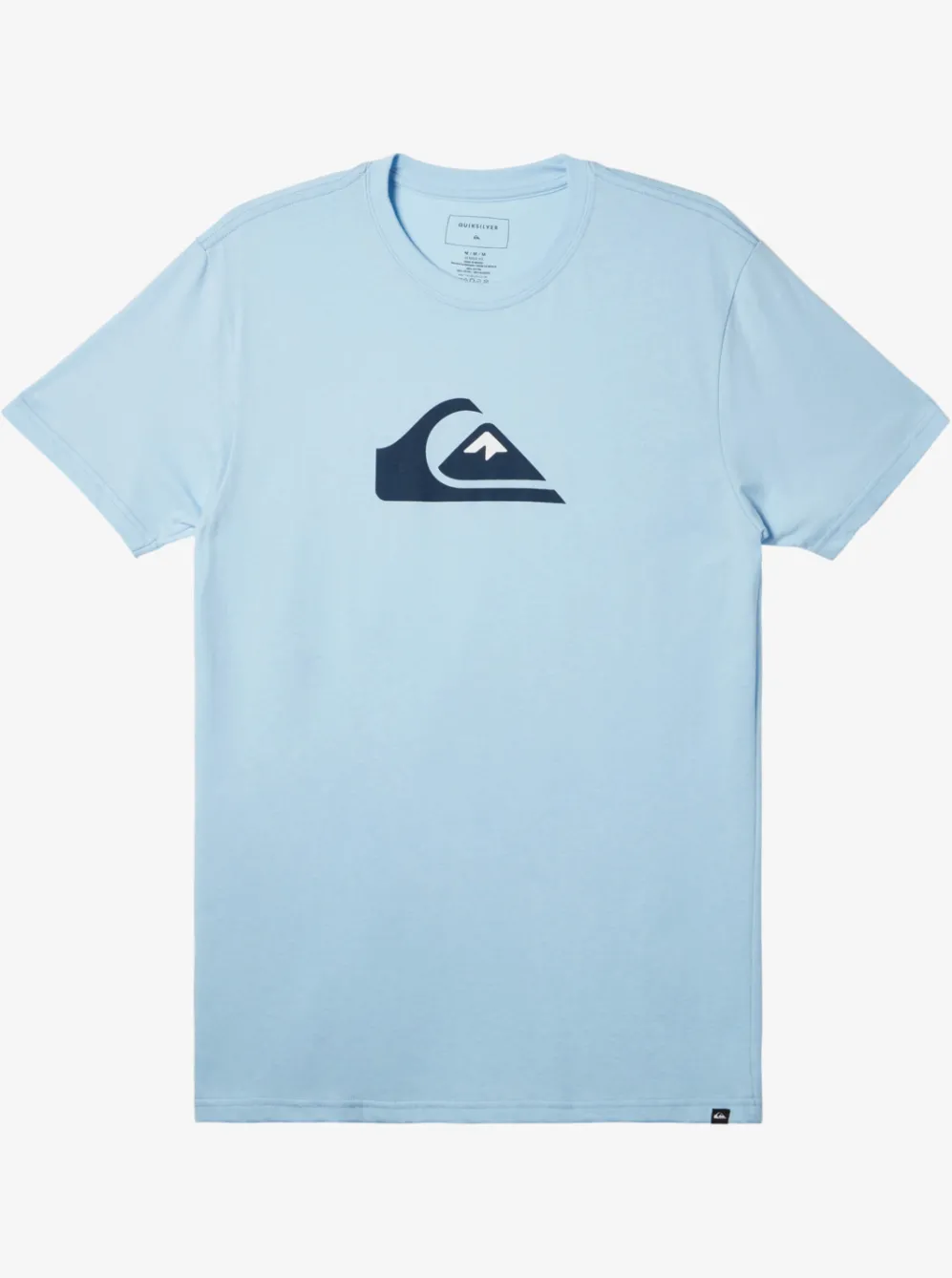 Quiksilver Tees|Comp Logo T-Shirt Clear Sky