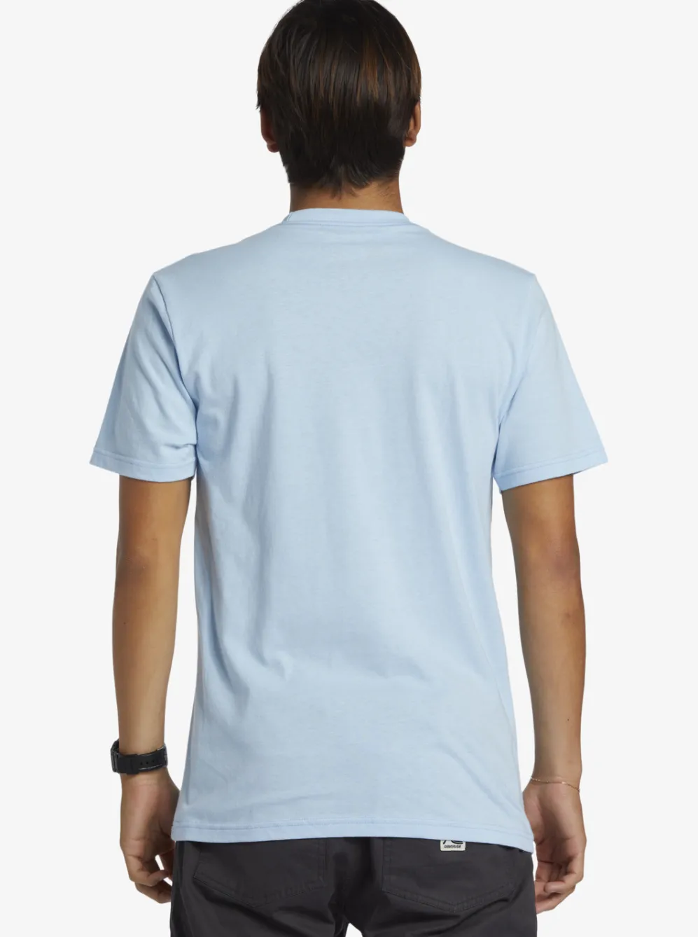 Quiksilver Tees|Comp Logo T-Shirt Clear Sky
