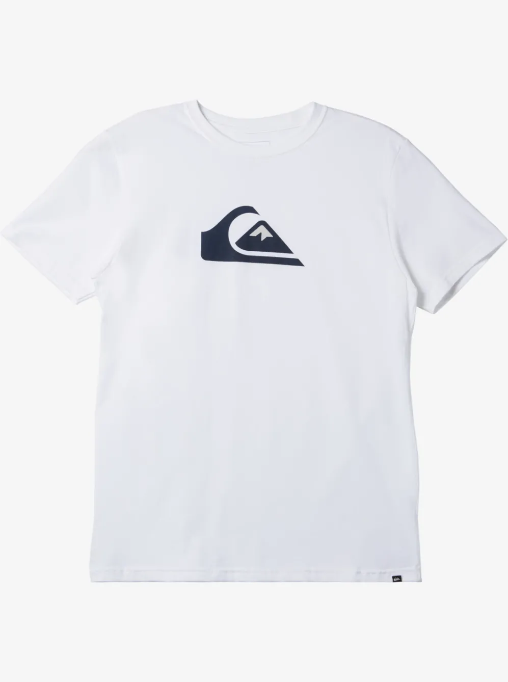 Quiksilver Tees|Comp Logo T-Shirt White